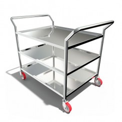 Pharmaceutical cart 3-level 